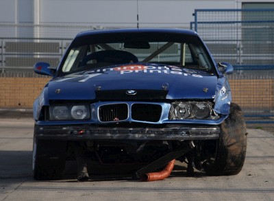 BMW M3 Crashed: click to zoom picture.