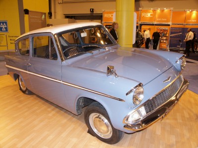 Ford Anglia: click to zoom picture.