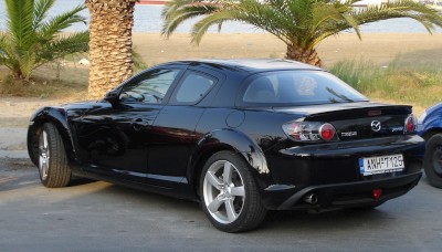 Mazda RX8 Black: click to zoom picture.