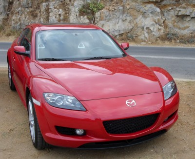 Mazda RX8 Red: click to zoom picture.