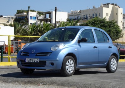 Nissan Micra Blue: click to zoom picture.