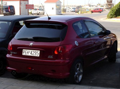 Peugeot 206 Modified: click to zoom picture.