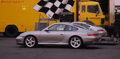 Porsche 911s Donington: click to zoom picture.