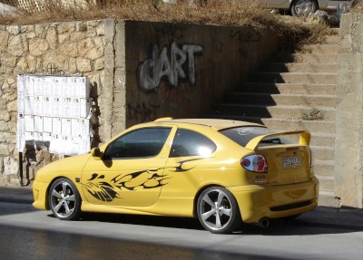 Renault Megane Modified: click to zoom picture.