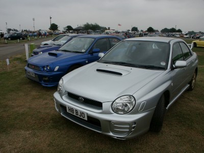 Subaru Imprezas: click to zoom picture.