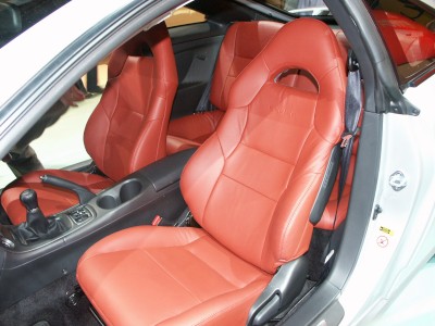 Toyota Celica Red Seats: click to zoom picture.