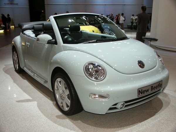 VW Beetle White