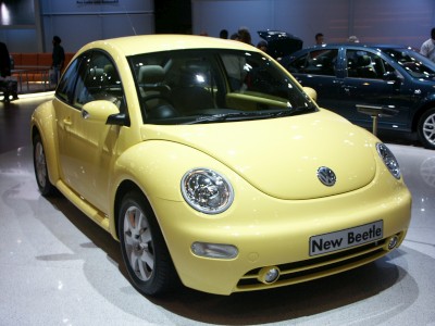 VW Beetle Yellow: click to zoom picture.