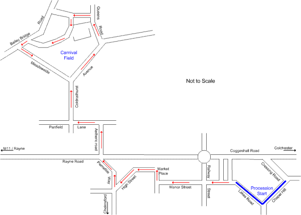 Procession Route