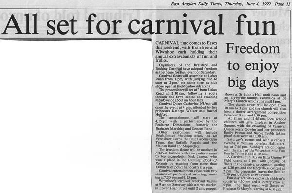 1992 Press Article