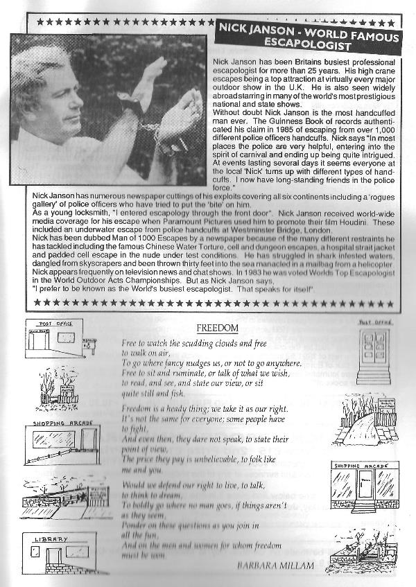 1992 Programme Article